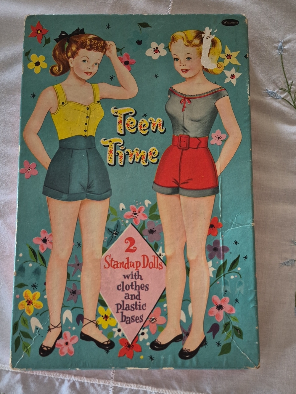 Vintage 'Teen Time' Paper Doll Set - Whitman 1958